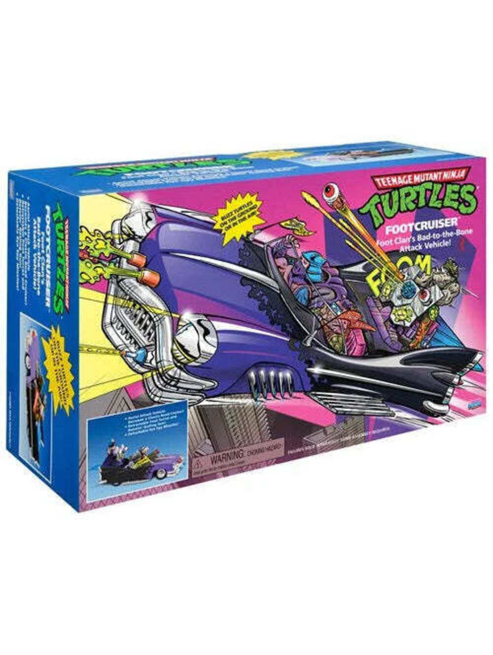 Teenage Mutant Ninja Turtles Foot Cruiser Vehicle NIB TMNT